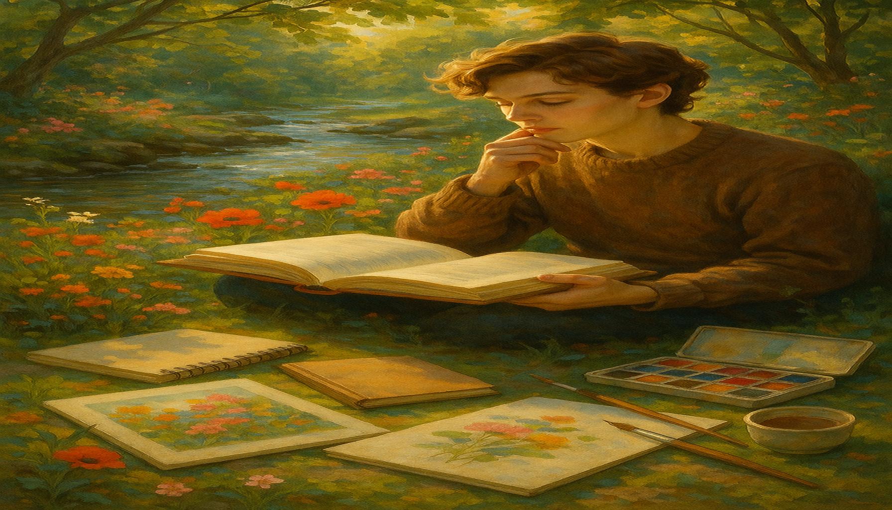 The Relationship between Reading and Inspiration for New Creative Projects