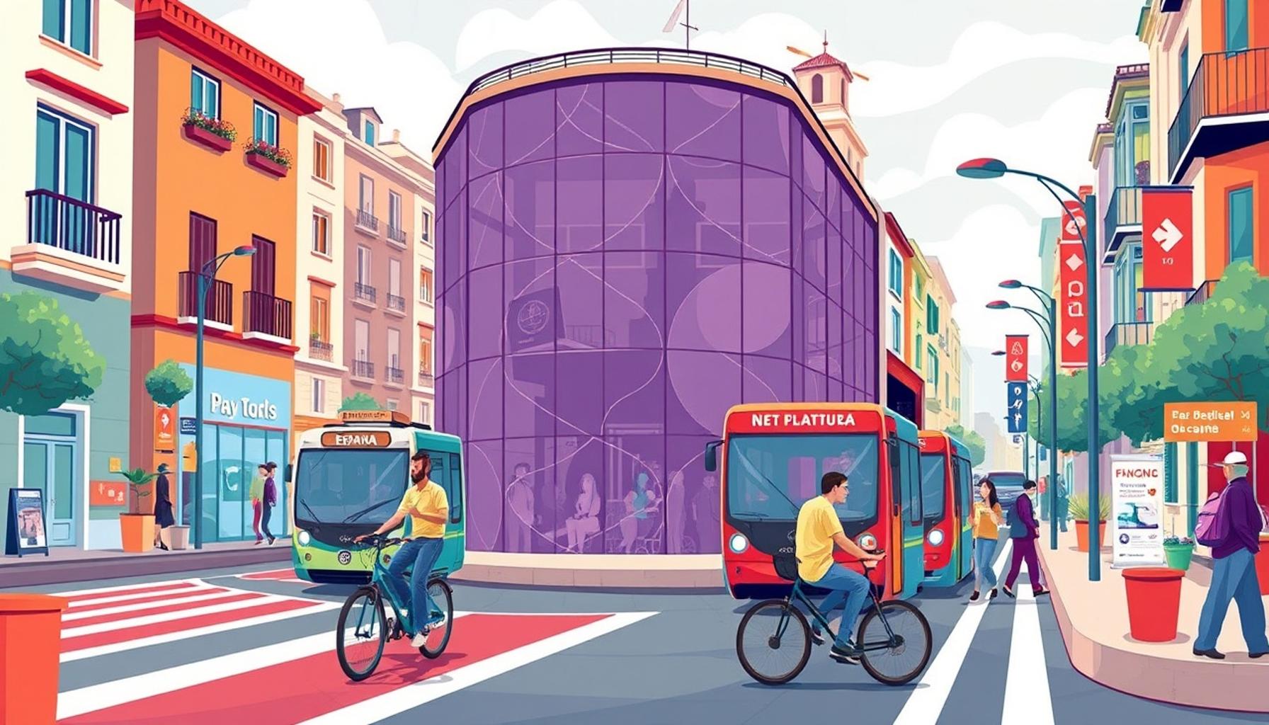 Cómo las ciudades inteligentes están moldeando la movilidad urbana en España