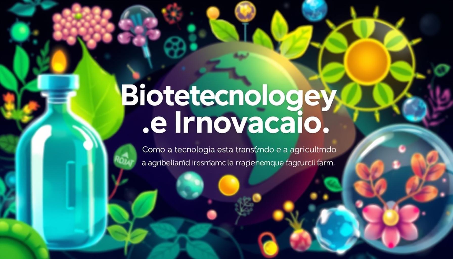 Biotechnology and Innovation: How Technology Is Transforming Health and Agriculture